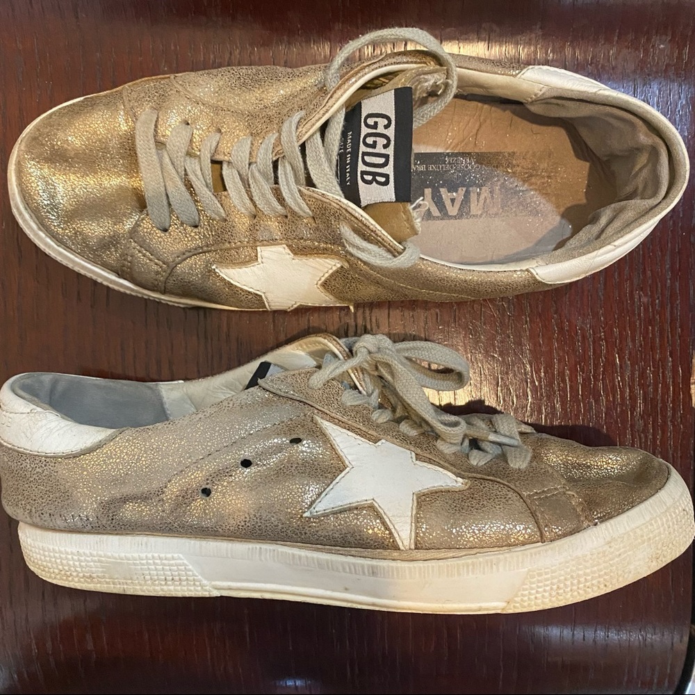 Golden Goose Deluxe Brand May Sneakers                  Authentic without box.